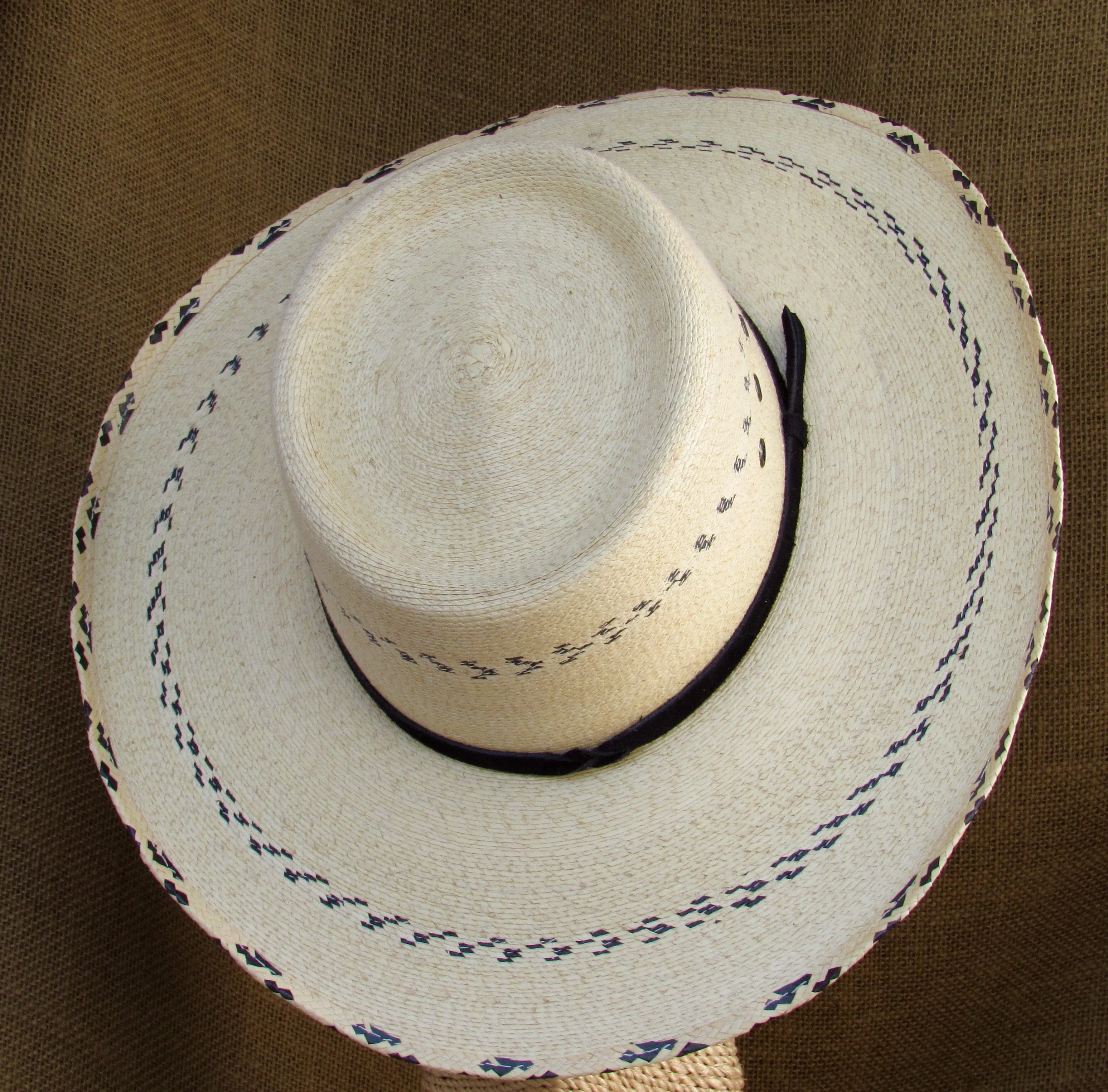 Zorro Handwoven Palm Sun Hat