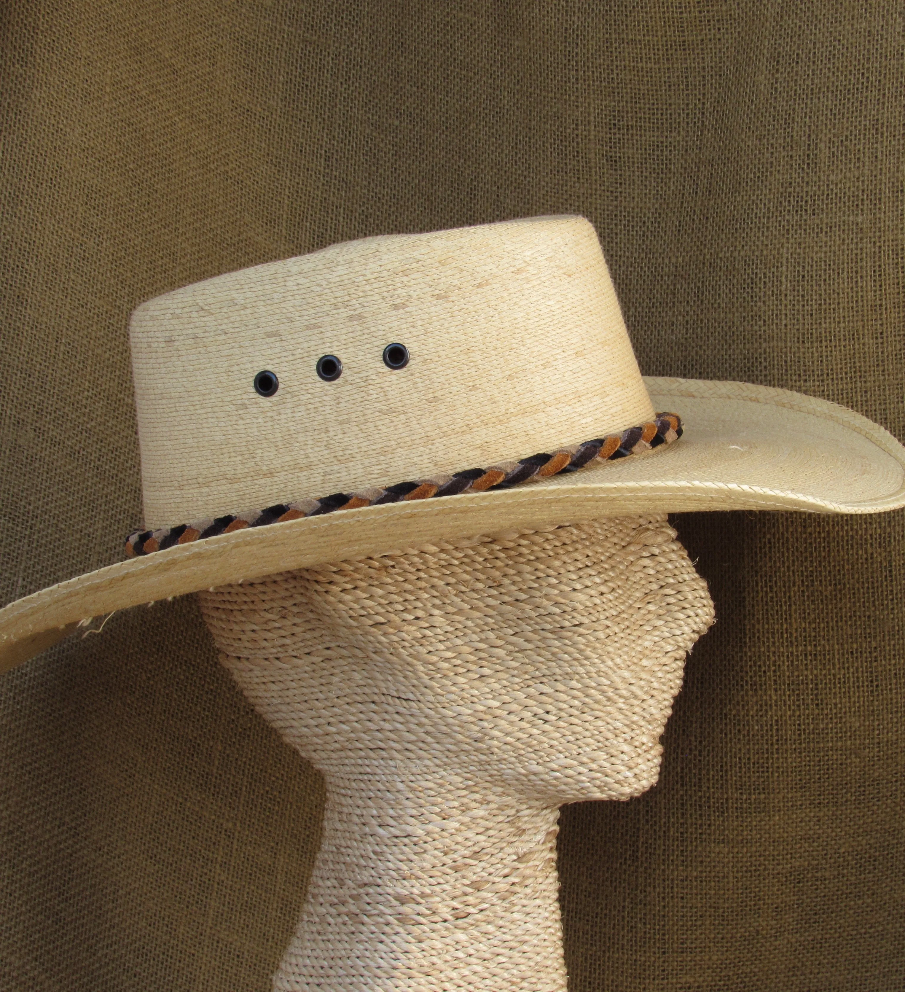 Zorro Handwoven Palm Sun Hat